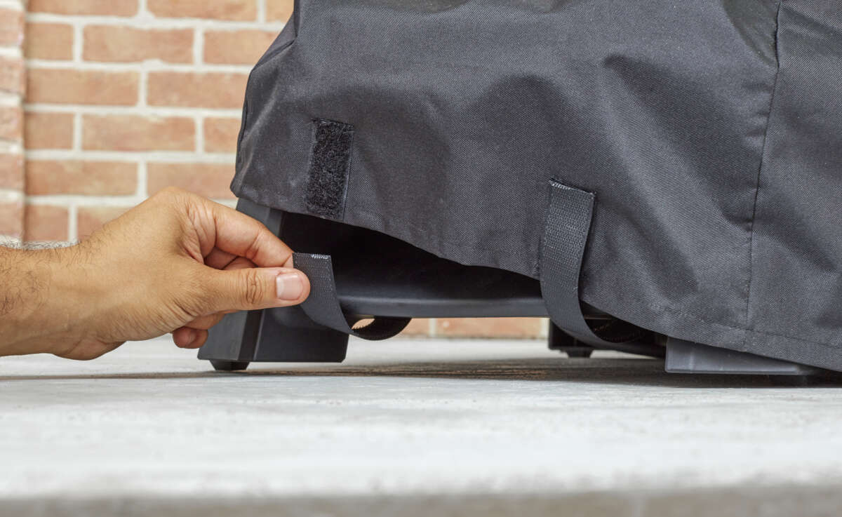 Weber Pulse 1000 Premium grilltrekk, kort