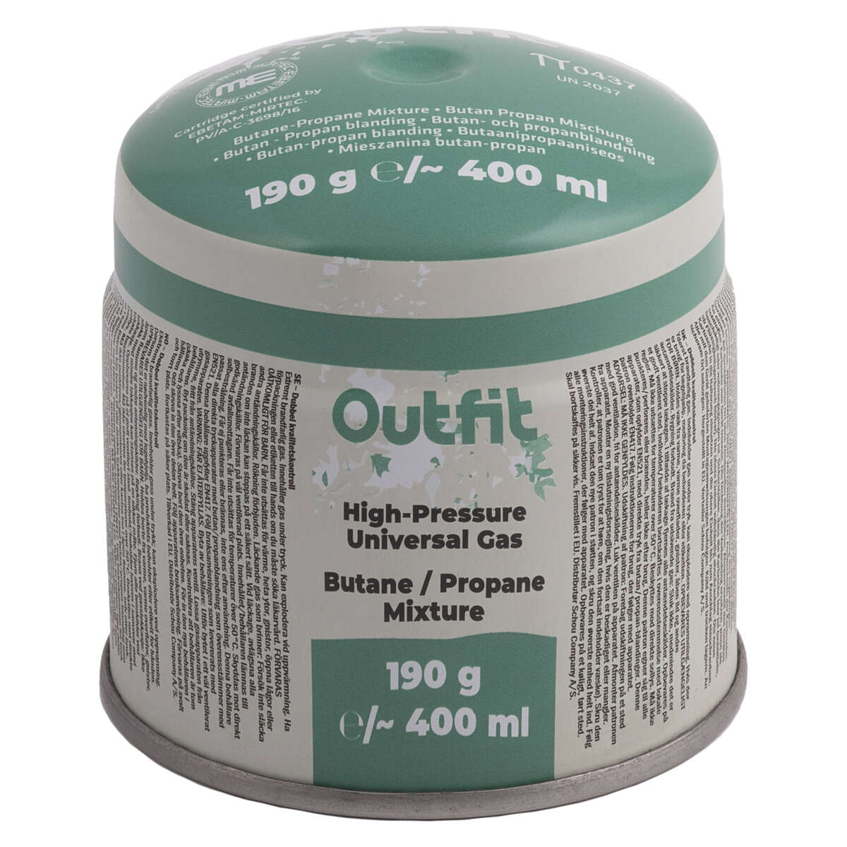 Outfit gassboks 190 gram