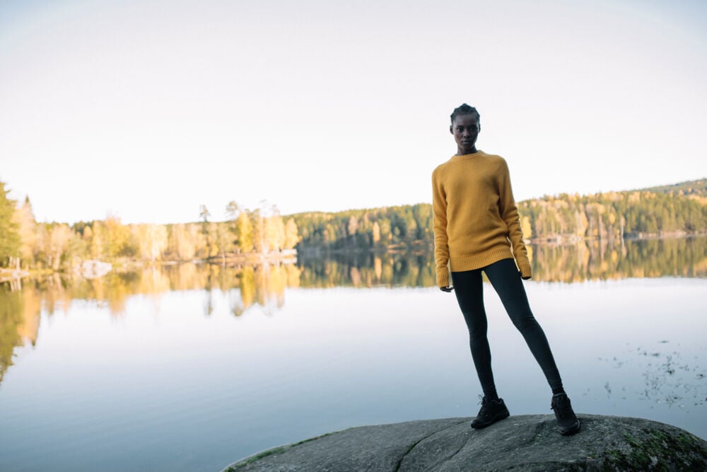 Tufte Maple turtights dame