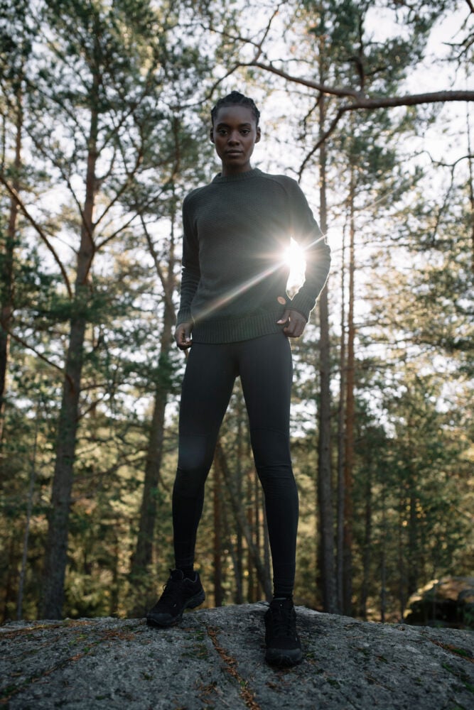 Tufte Maple turtights dame