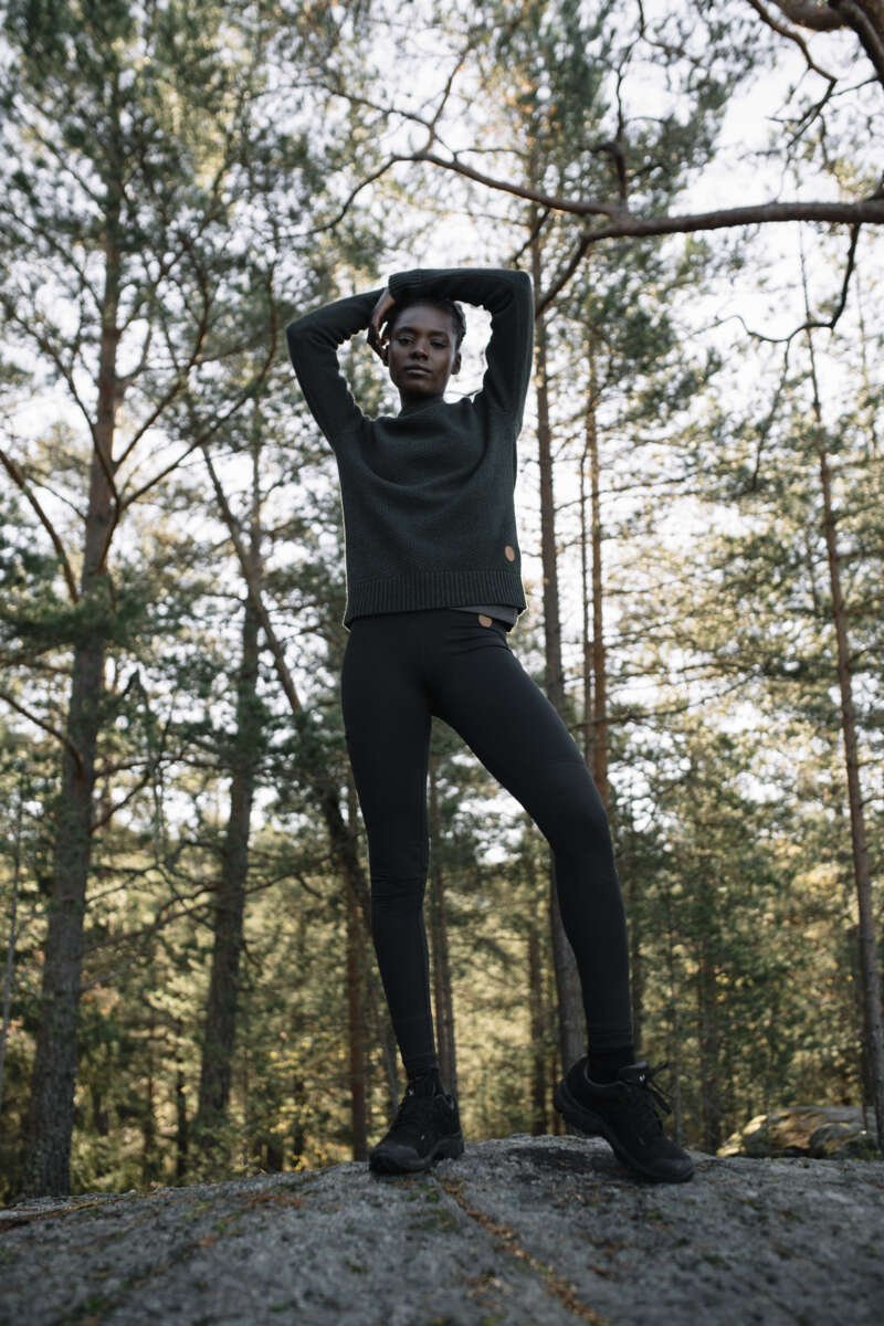 Tufte Maple turtights dame