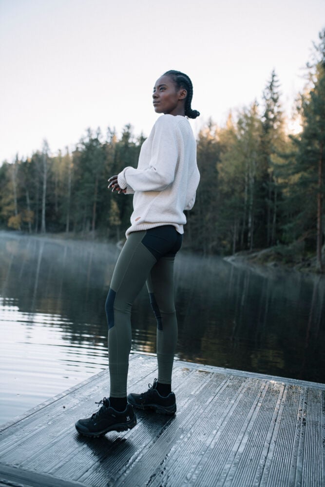 Tufte Maple turtights dame
