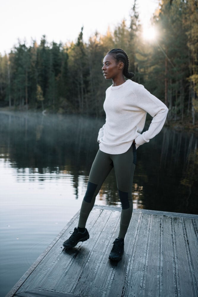 Tufte Maple turtights dame