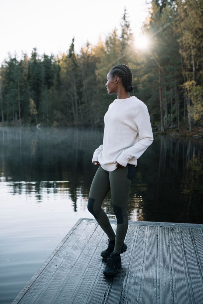 Tufte Maple turtights dame