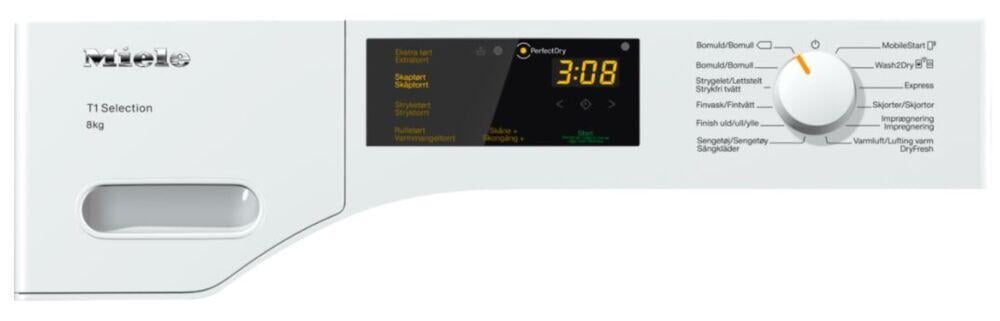 Miele TSD263WP tørketrommel