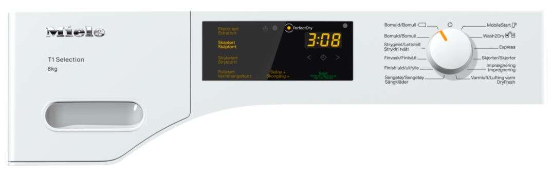 Miele TSD263WP tørketrommel