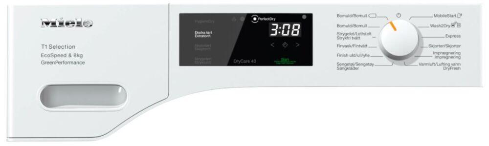 Miele TSF763WP EcoSpeed tørketrommel