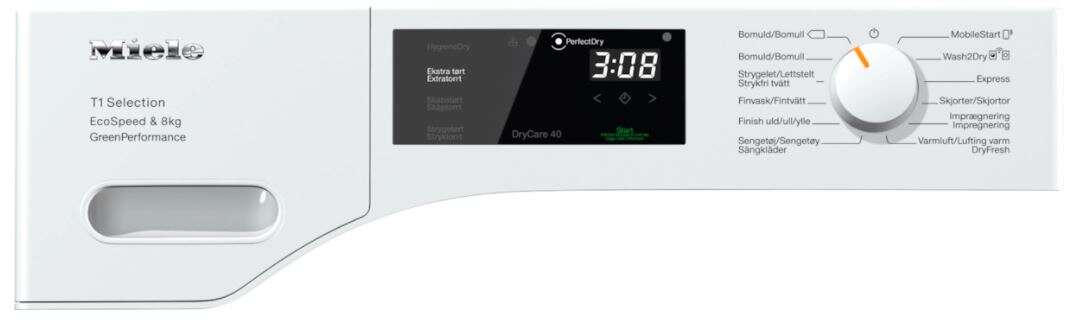 Miele TSF763WP EcoSpeed tørketrommel