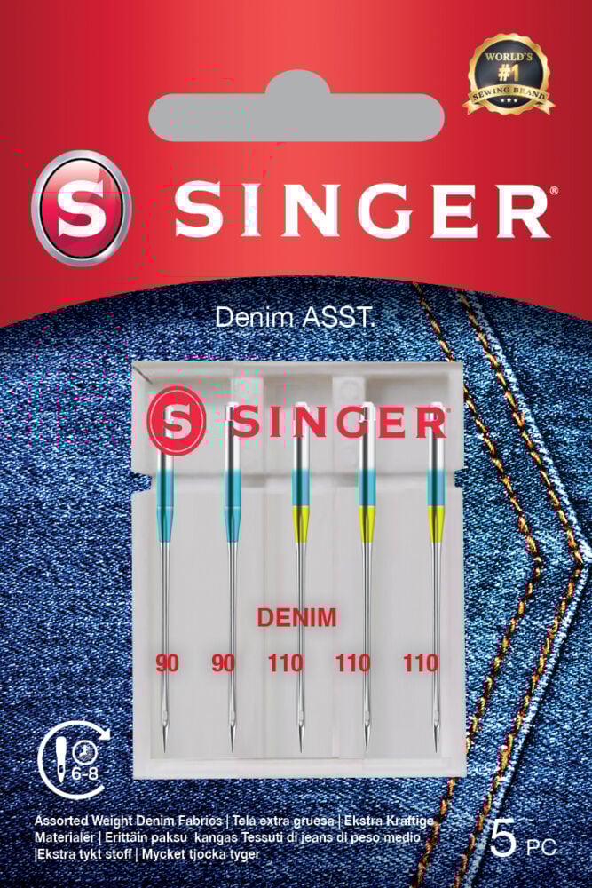 SINGER® Denim ASST. nåler