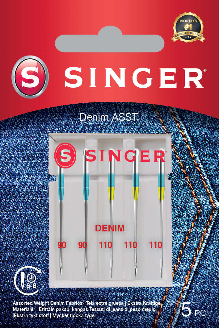 SINGER® Denim ASST. nåler