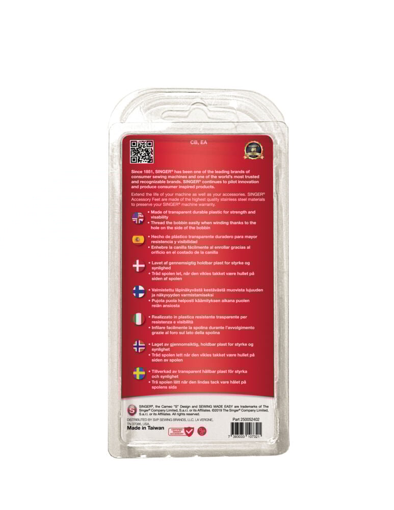 SINGER® 15J spoler