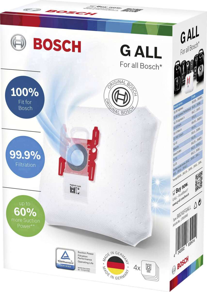 Bosch BBZ41FGALL PowerProtect støvsugerpose