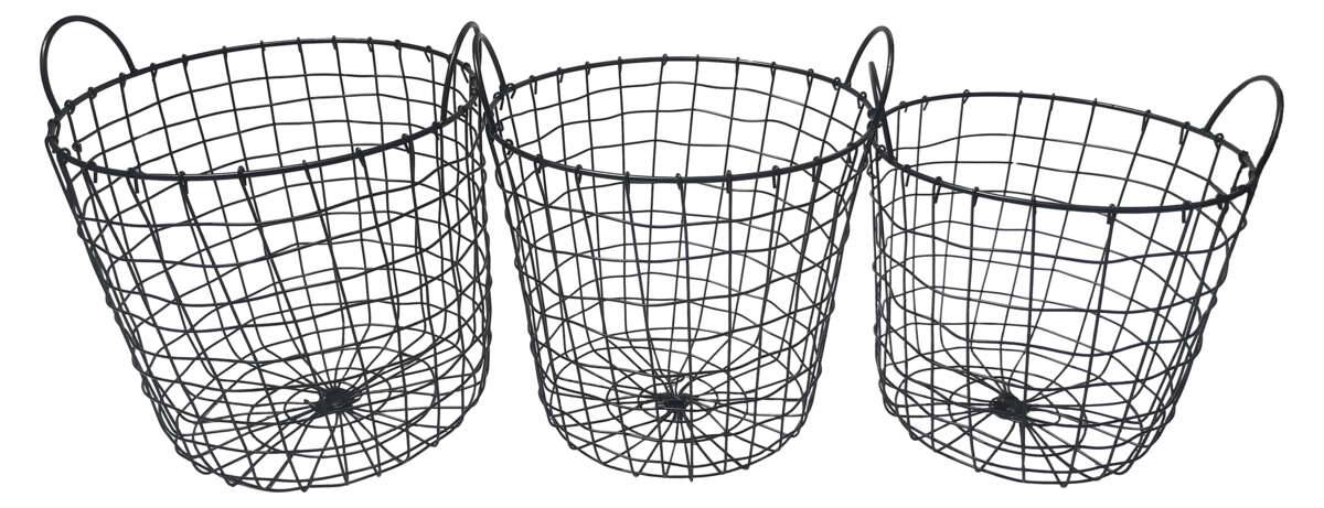 Kurvsett 3 stk metall