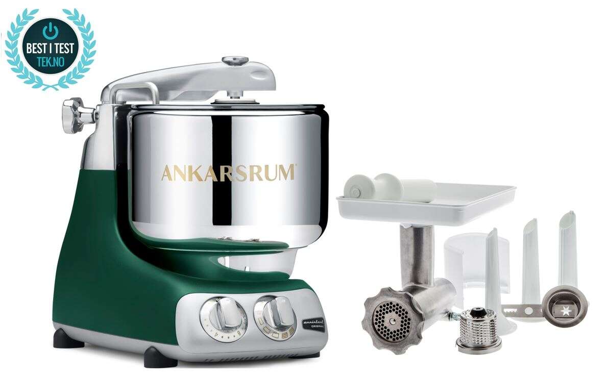 Ankarsrum® Assistent Original 6230 med kjøttkvern/kakepakke