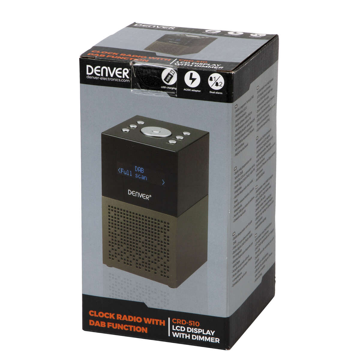 Denver CRD-510 klokkeradio