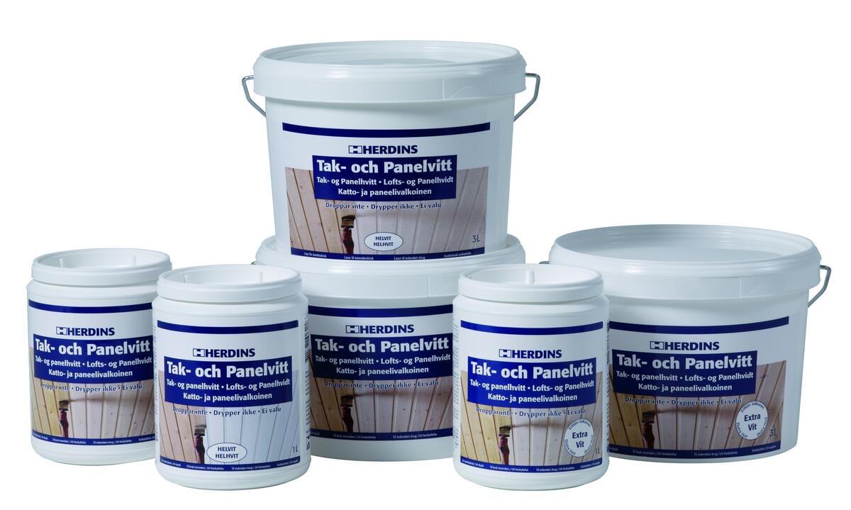 Herdins Tak og Panel silkematt interiørmaling