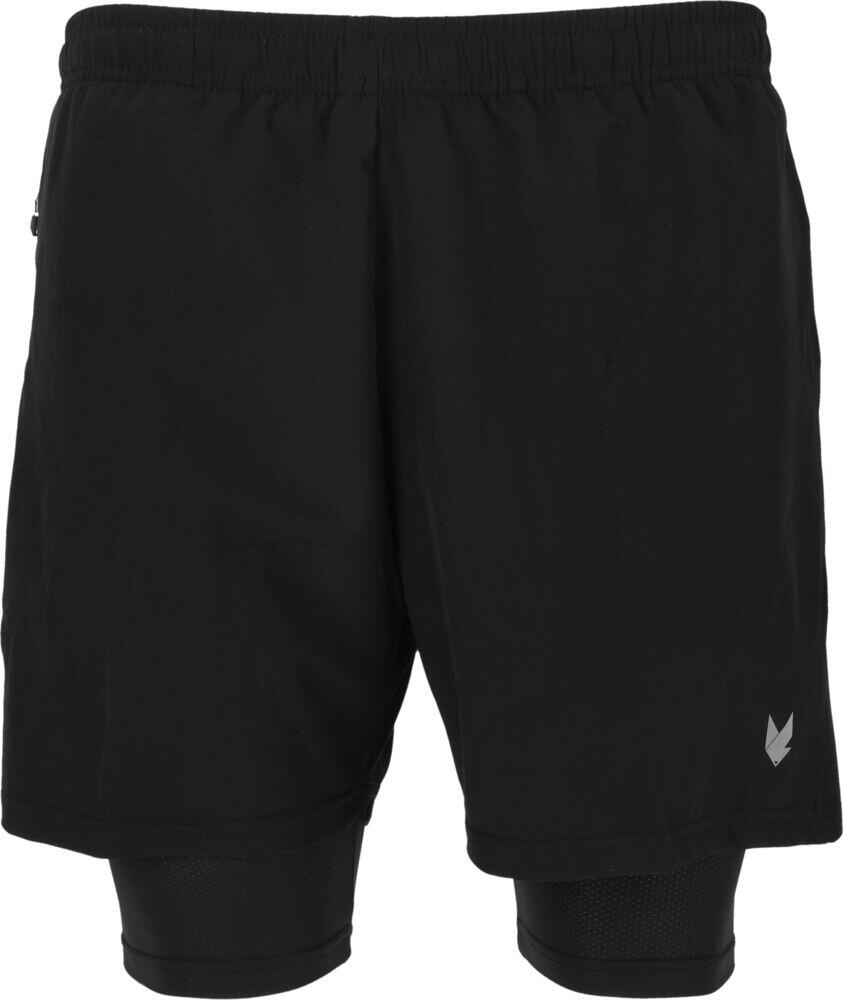 Northpeak Martin 2-i-1 treningsshorts herre