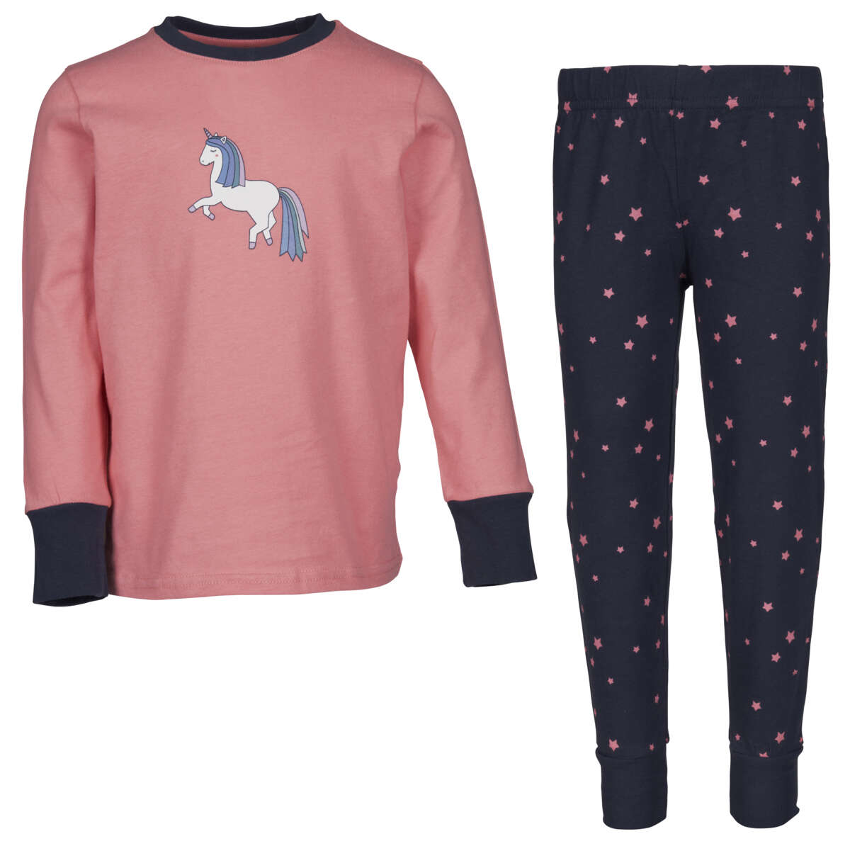Okidoki Unicorn 2-delt pyjamassett barn