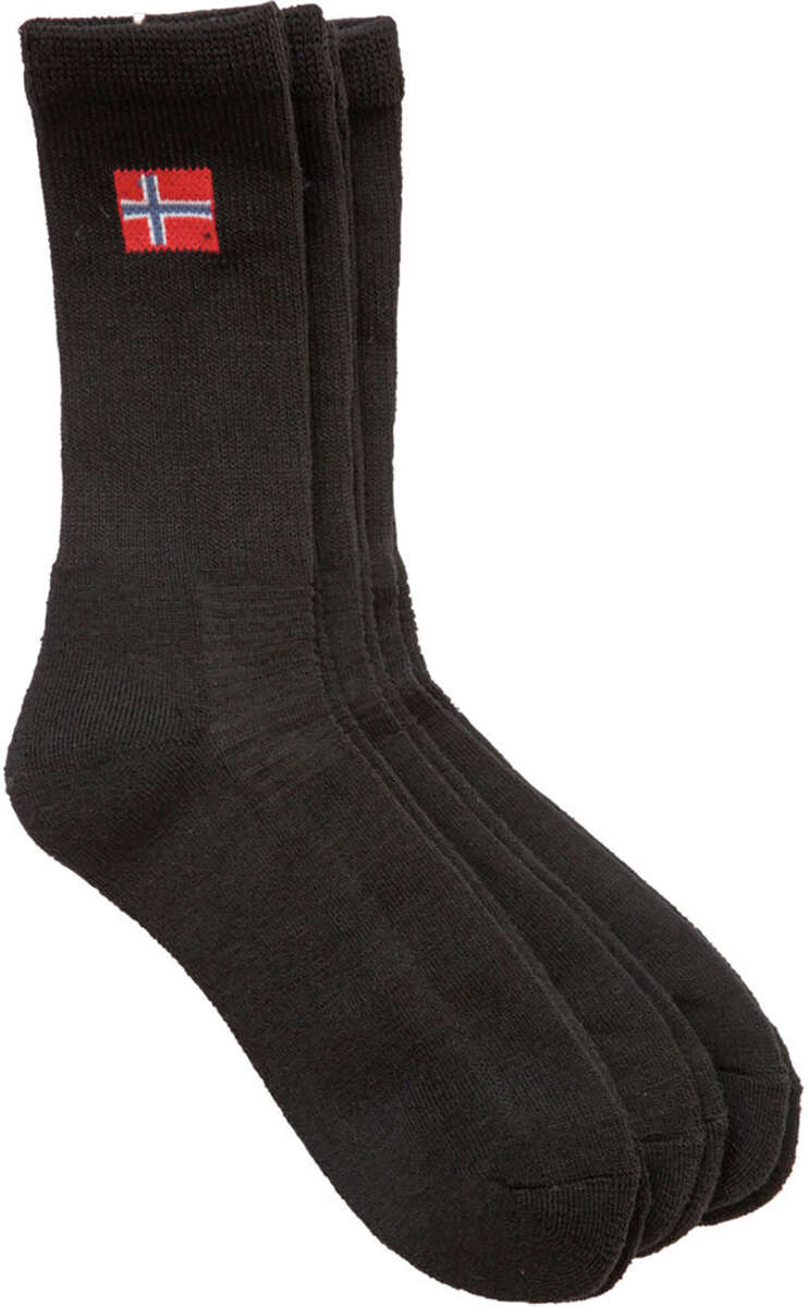 Norgessokken ullsokker 3-pk barn