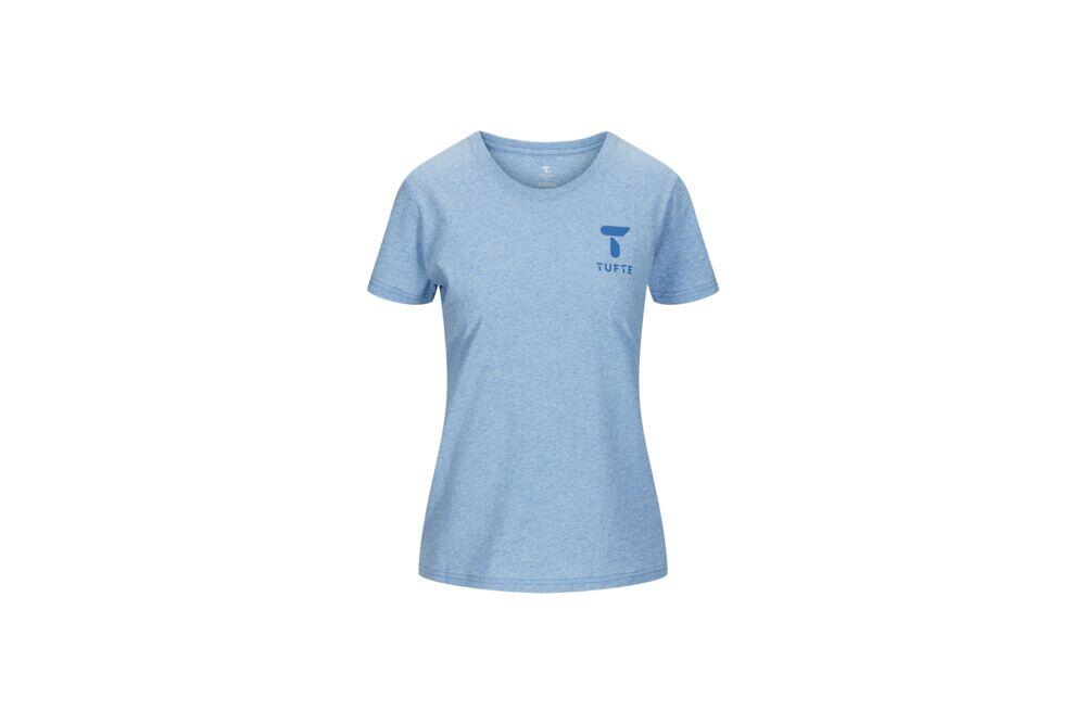 Tufte Eco Brand t-skjorte dame