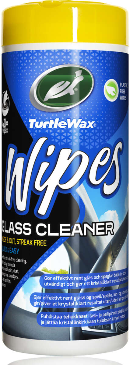 Turtle Wax glass wipes