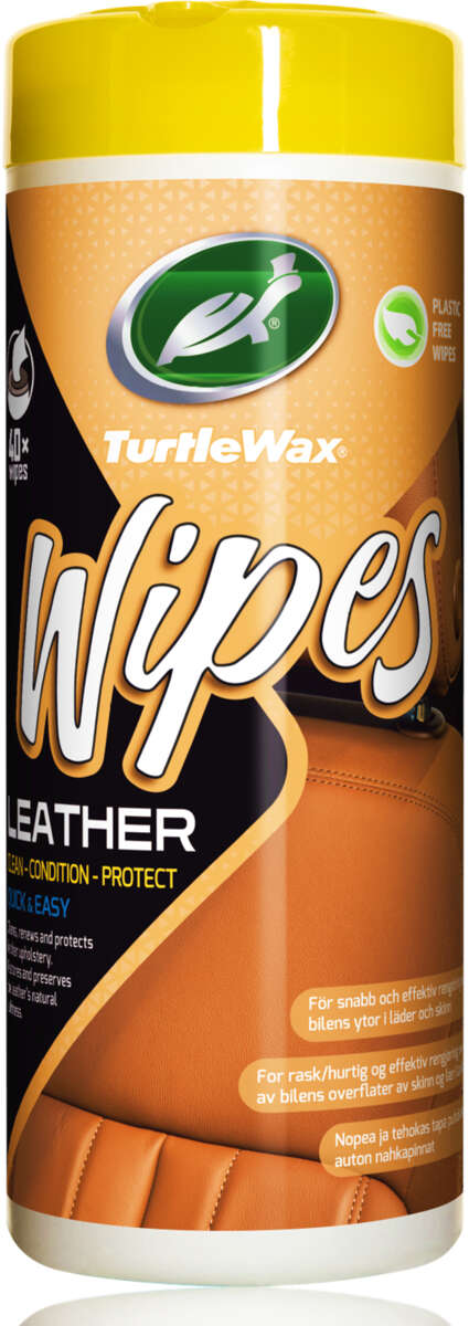 Turtle Wax leather wipes