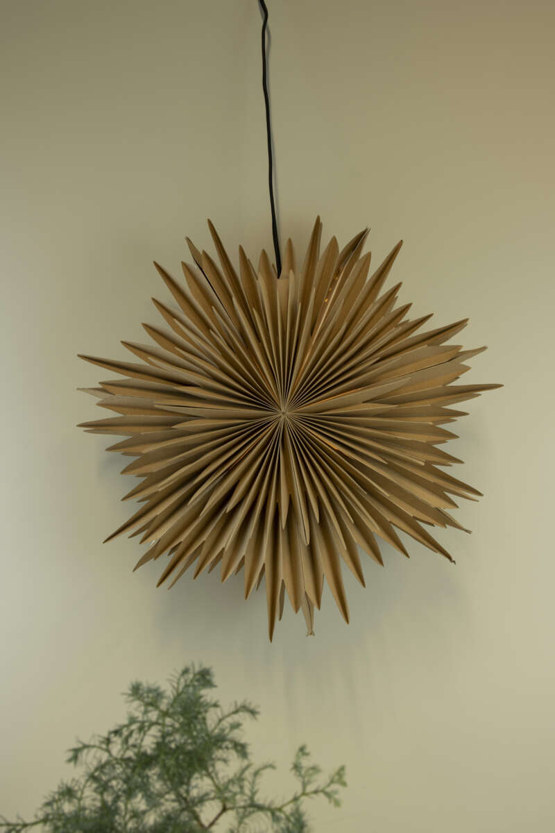 Advetstjerne papirklipp 50 cm