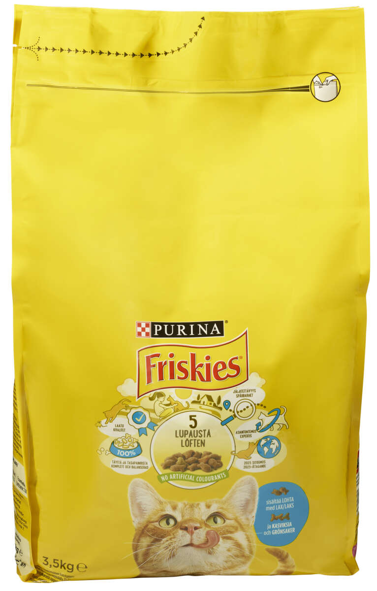 Friskies Laks/Grønnsaker 3,5kg