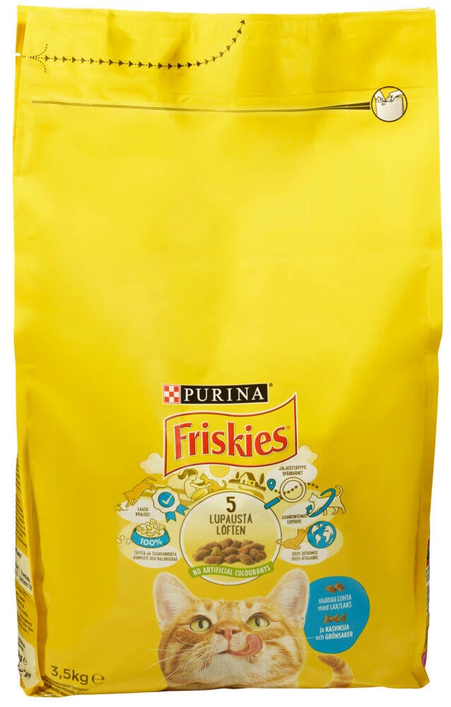 Friskies Laks/Grønnsaker 3,5kg