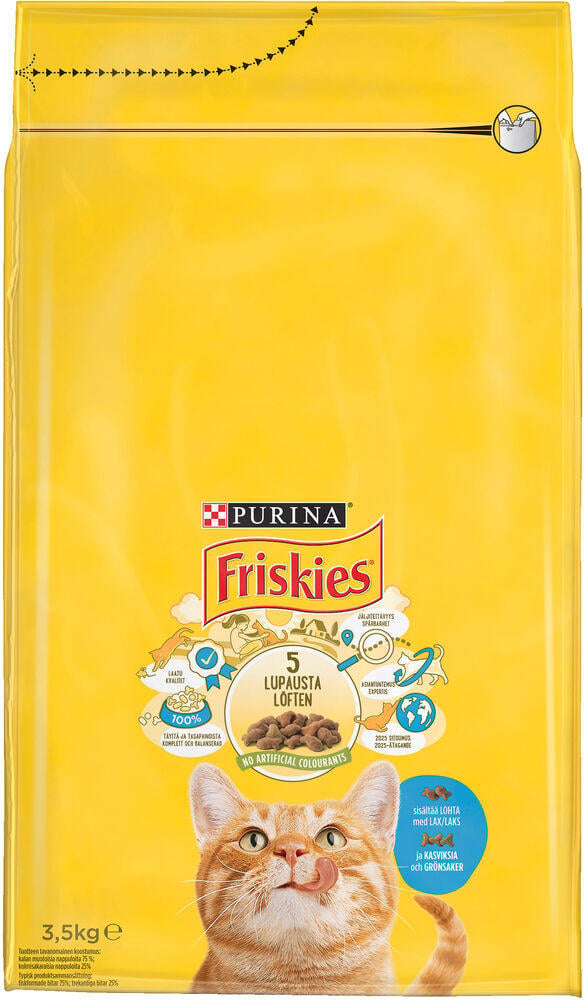 Friskies Laks/Grønnsaker 3,5kg
