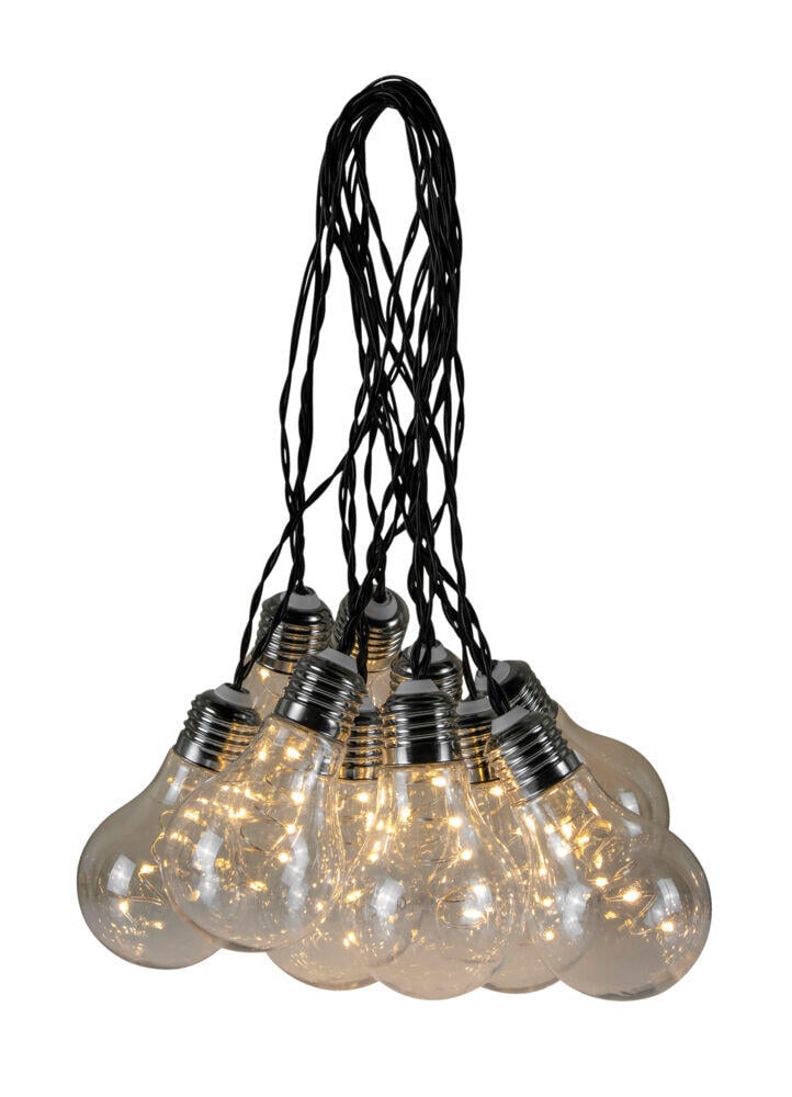 Lyslenke med 10 LEDpærer IP44