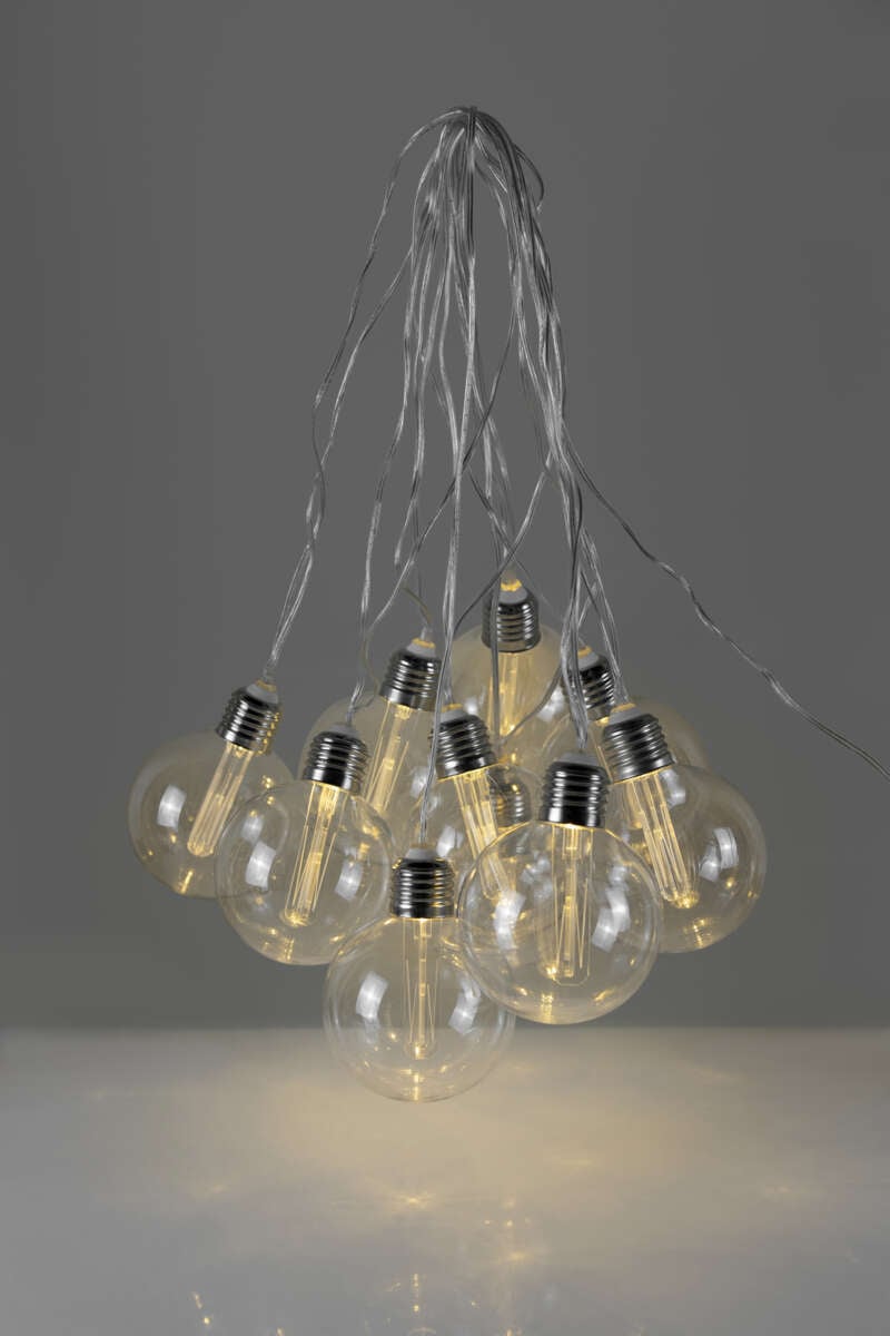 Lyslenke med 10 LED pærer IP44