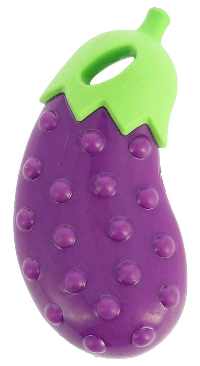 Dogman Hundeleke Aubergine Flerfarget 14cm