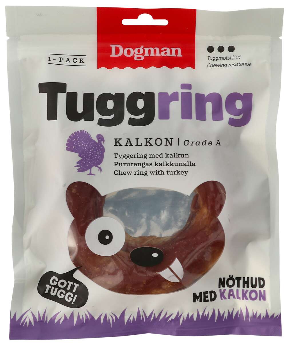 Dogman Tyggering Presset Kalkun 12,5cm
