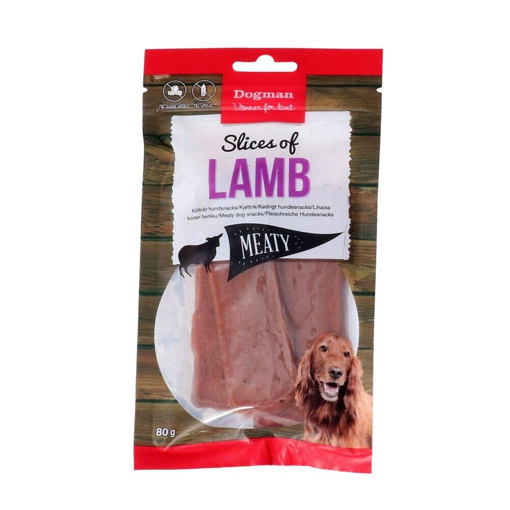 Dogman Slices of Lamb til Hund 80g
