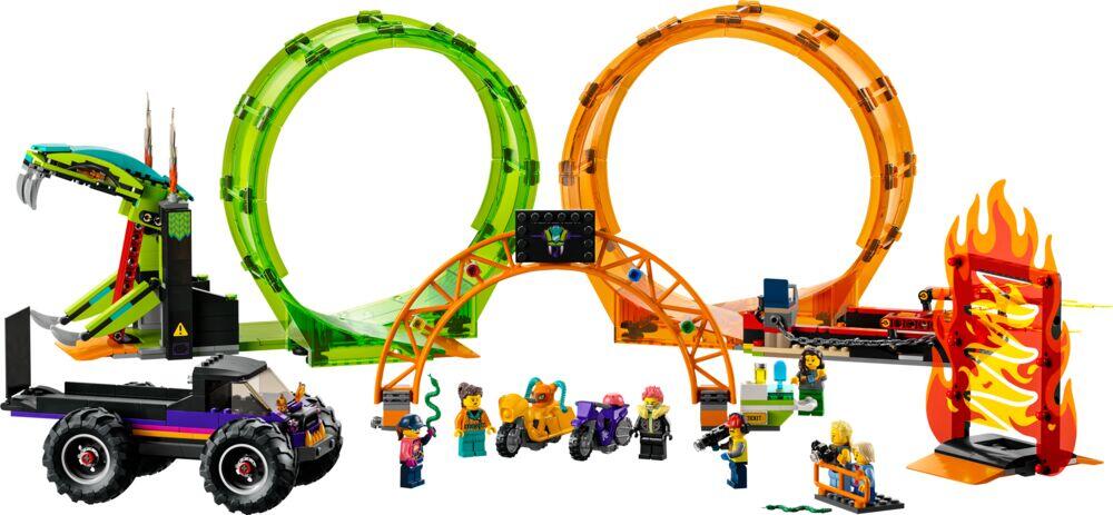 LEGO® City Stunt 60339 Stuntarena med to looper