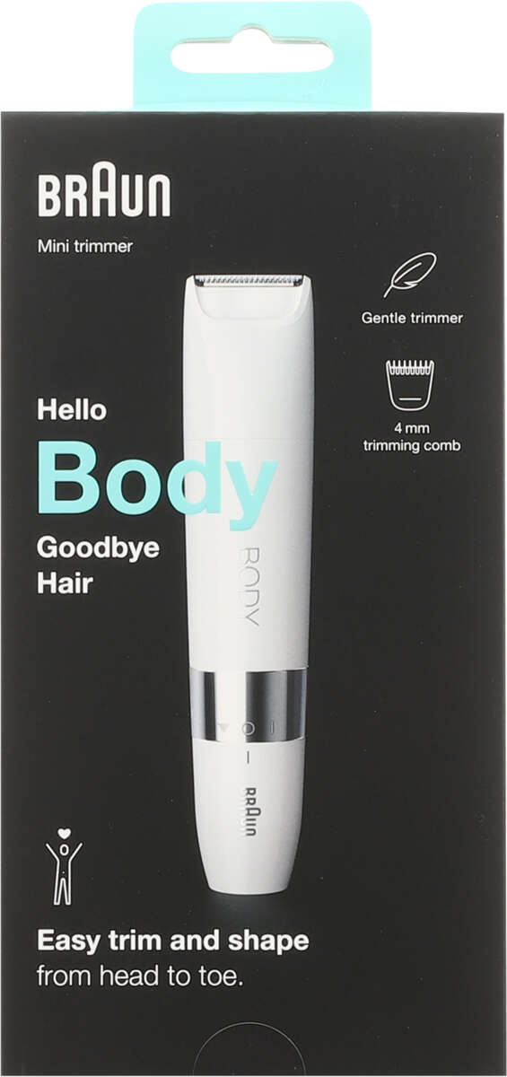 Braun BS1000 Body Mini hårtrimmer