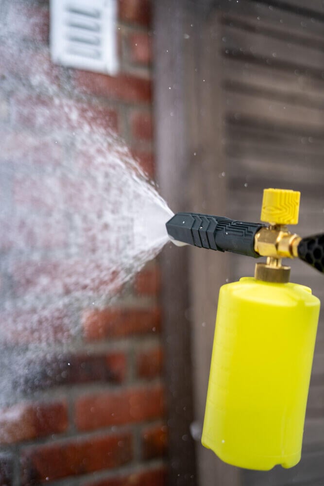 AVA skumkanon i messing