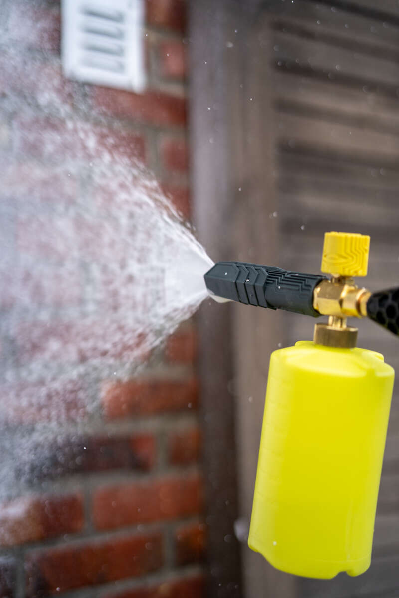 AVA skumkanon i messing