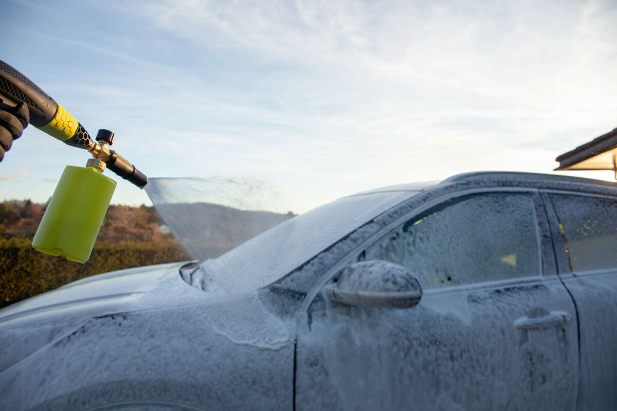 AVA skumkanon i messing