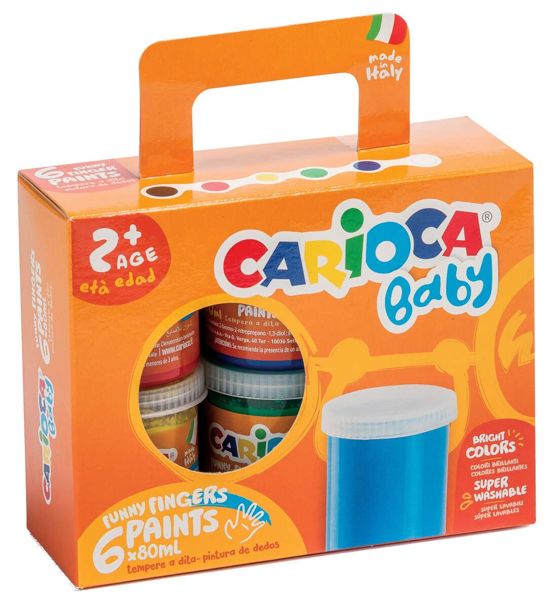 Carioca Baby fingermaling