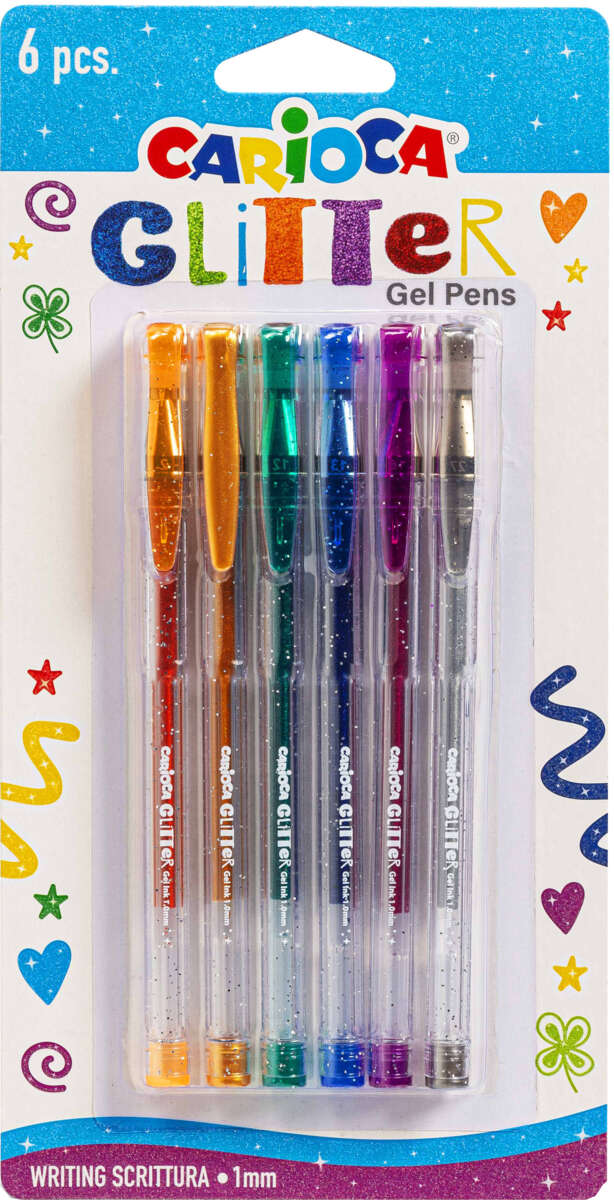Carioca Glitter gelpenner