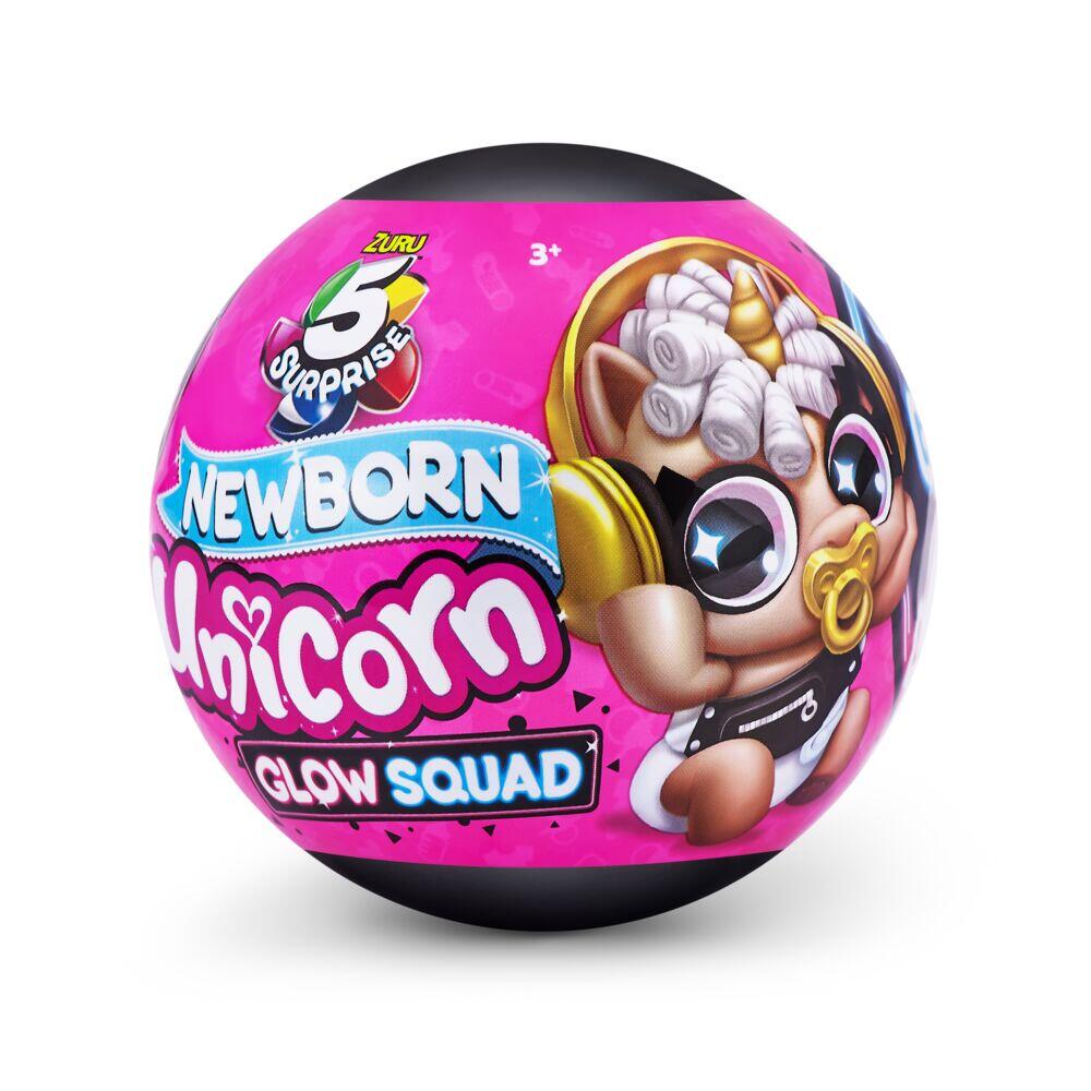 5 Surprise Newborn Unicorn Glow Squad