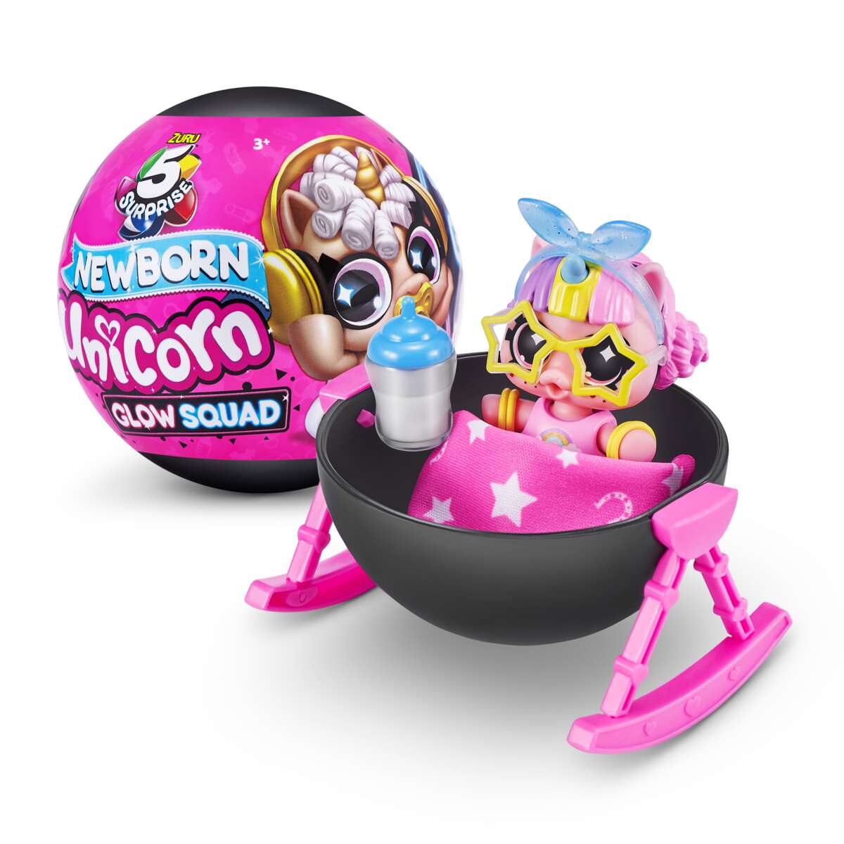 5 Surprise Newborn Unicorn Glow Squad