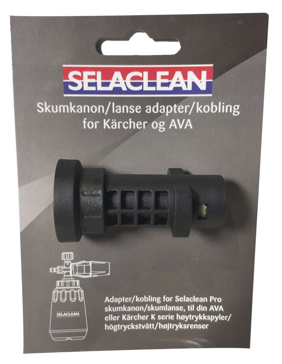 Selaclean Adapter for Kärcher og Ava