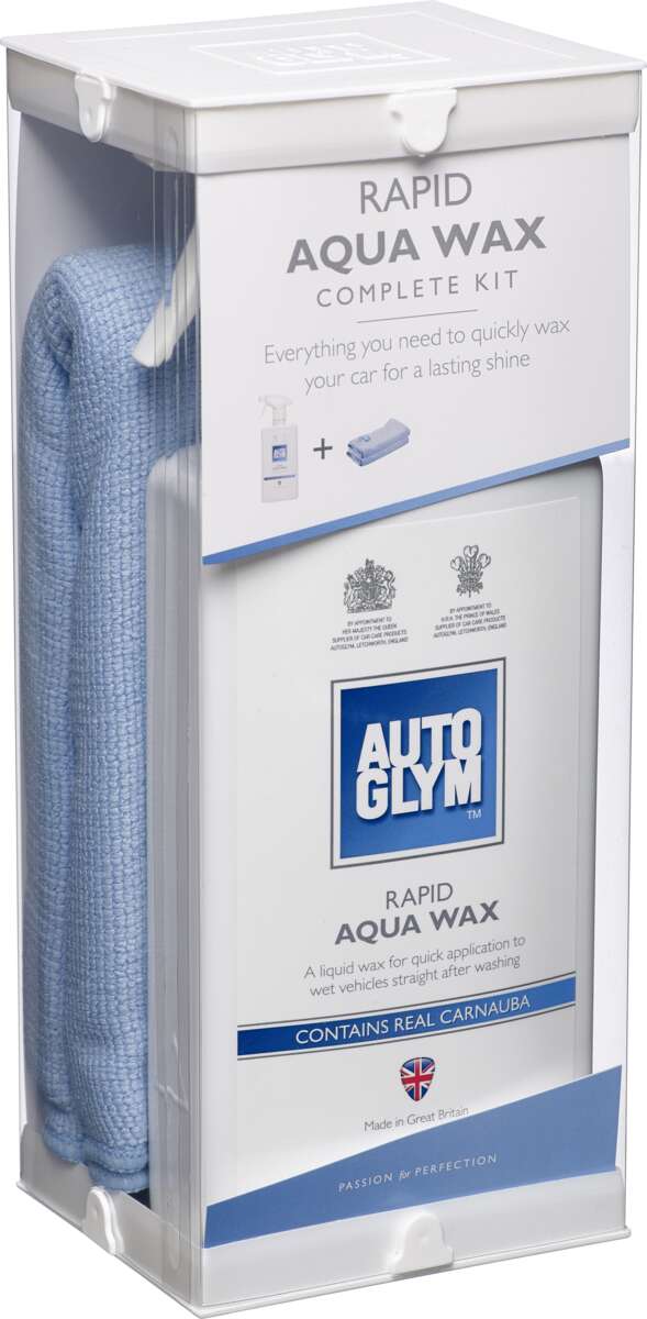 Autoglym Rapid Aqua Wax Kit 500 ml