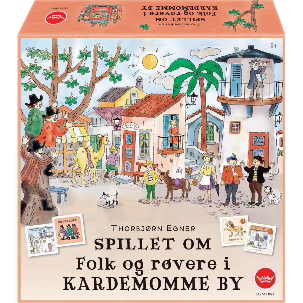 Folk og røvere i Kardemomme by brettspill