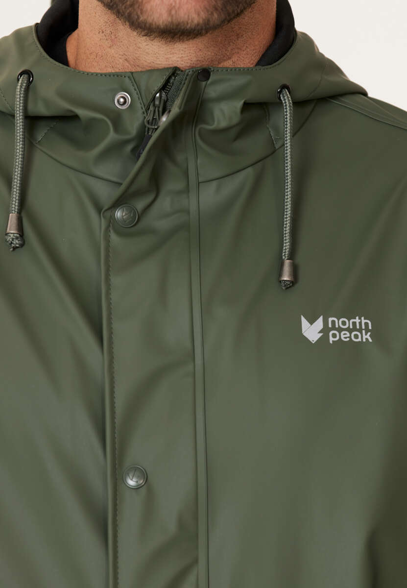 Northpeak Leo regnjakke herre