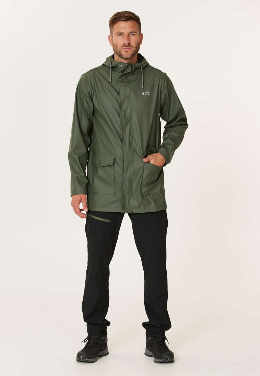 Northpeak Leo regnjakke herre