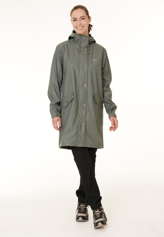 Northpeak Pernilla lang regnjakke dame
